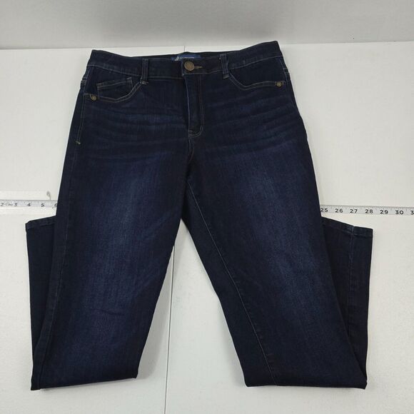 Democracy Denim - Democracy "Ab"solution Dark Wash Skinny‎ Jeans Size 8 Style B1721W5EH (4317)